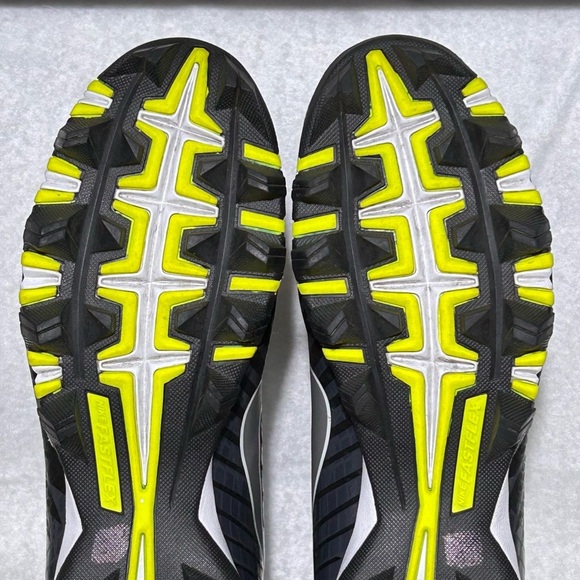 Nike Strike Shark Mens Black/White/Grey Hi-Top Football Cleats Shoes SZ 10 main image 10